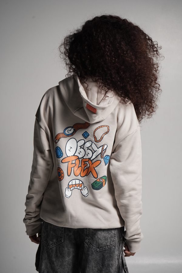 Hoddie O66y khaki - Image 5